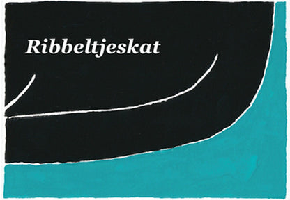 Omslag van Annie M.G. Schmidt – Ribbeltjeskat, handgemaakt MatchBoox-miniatuurboek