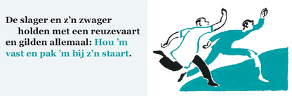 Inkijkpagina uit Annie M.G. Schmidt – Ribbeltjeskat, met tekst en originele illustraties