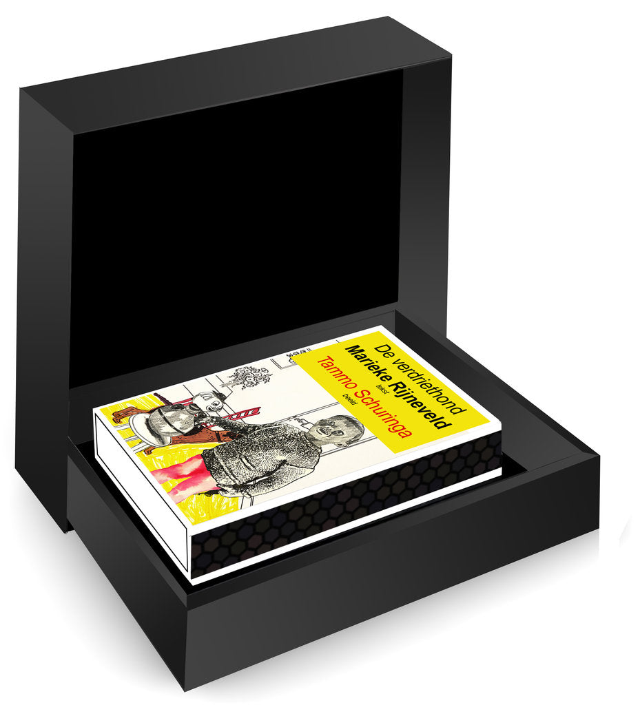 Tammo Schuringa illustraties – De verdriethond in de luxe MatchBoox-geschenkdoos – MatchBoox productafbeelding