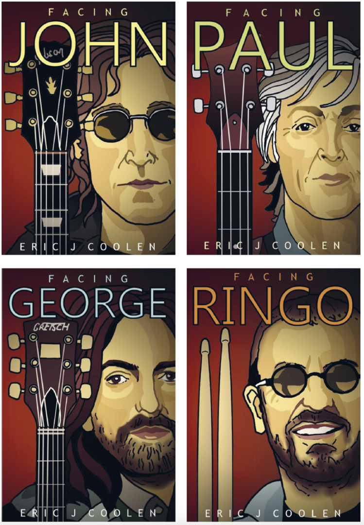 Overzicht van The Fab Four Serie met MatchBoox-miniatuurboeken – MatchBoox productafbeelding 1