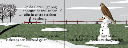 Inkijkpagina uit Tommy Wieringa – Zwaan schuif aan, met tekst en originele illustraties (3)
