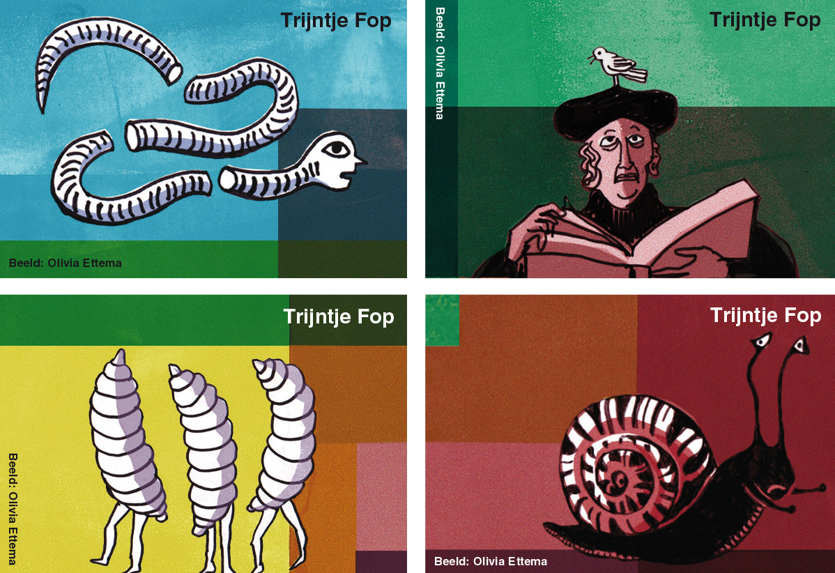 Overzicht van Trijntje Fop Serie met MatchBoox-miniatuurboeken – MatchBoox productafbeelding