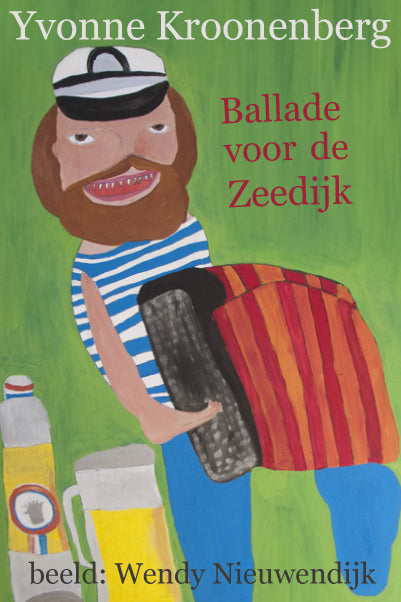 Omslag van Yvonne Kroonenberg – Ballade voor de Zeedijk, handgemaakt MatchBoox-miniatuurboek – MatchBoox productafbeelding