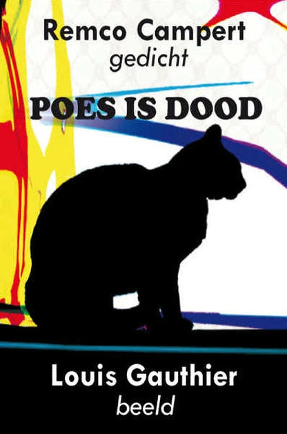 Cover miniatuurboekje Remco Campert – Poes is dood – MatchBoox