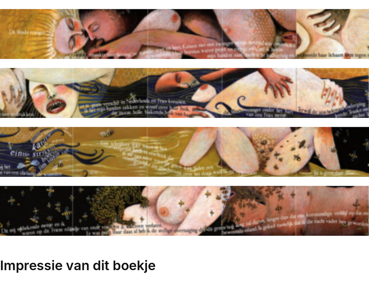 Impressie pagina’s miniatuurboekje Ronald Giphart – De Blinde Reiziger – MatchBoox