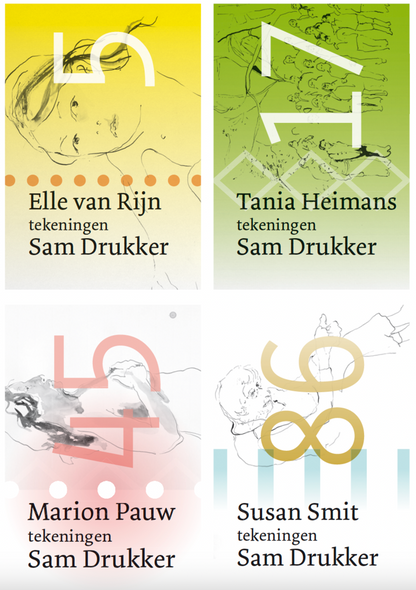 Sam Drukker tekeningen – Sam Drukker Serie, cover – MatchBoox Mini boekjes