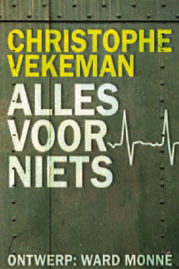 Cover miniatuurboekje Ward Monné vormgeving – Alles voor niets – MatchBoox