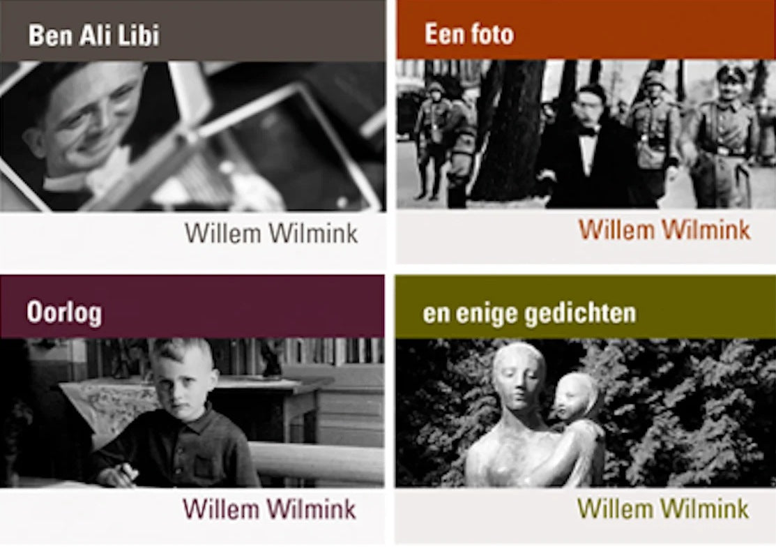 Cover serie miniatuurboekjes Willem Wilmink Serie – MatchBoox