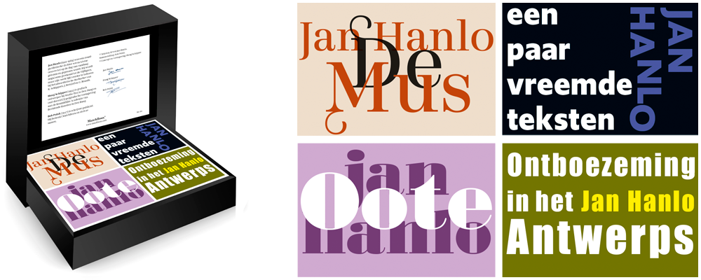 Jan Hanlo boeken – complete serie van Hanlo, Jan