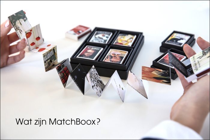 Wat zijn MatchBoox: uitgevouwen miniatuurboeken